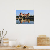 Moritzburg Castle, Duitsland Poster (Keuken)