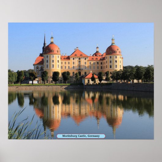 Moritzburg Castle, Duitsland Poster (Voorkant)
