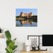 Moritzburg Castle, Duitsland Poster (Thuiskantoor)