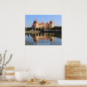 Moritzburg Castle, Duitsland Poster (Keuken)