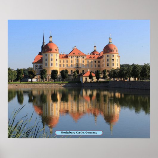 Moritzburg Castle, Duitsland Poster (Voorkant)