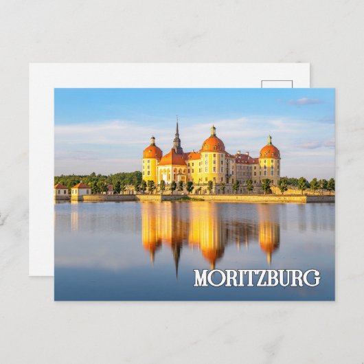 Moritzburg Castle, Germany Briefkaart (Voorkant / Achterkant)