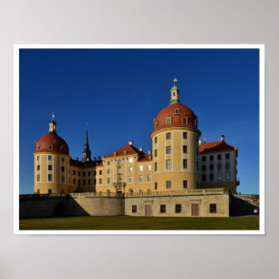 Moritzburg Castle, Saksen, Duitsland Poster
