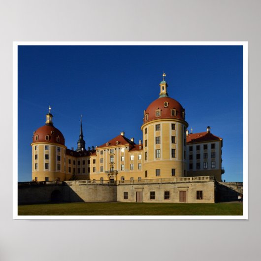 Moritzburg Castle, Saksen, Duitsland Poster (Voorkant)