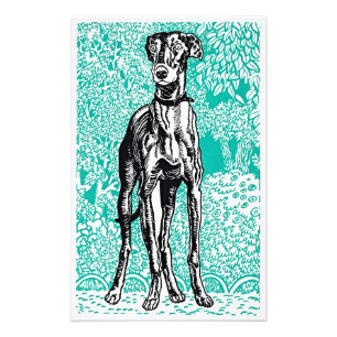 Moriz Jung Greyhound Wenen Secession Kunstposter Foto Afdruk