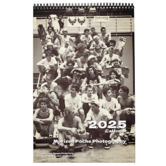 Morizen Föche Skateboard foto's 2025 Kalender