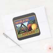 Morjon Appels Vierkante Sticker (Envelop)