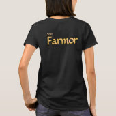 Mörk tröja för nybliven farmor T-Shirt (Achterkant)
