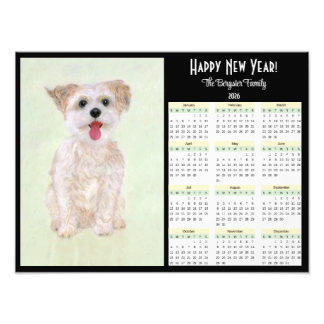 Morkie 2026 Kalender Foto Afdruk