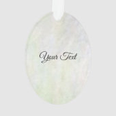 Morkie AcrylOrnament Ornament (achterkant)