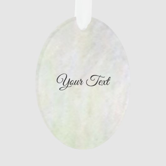 Morkie AcrylOrnament Ornament (achterkant)