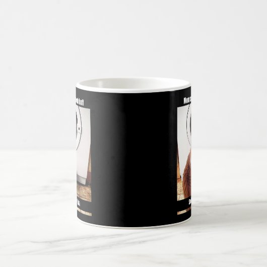 Morkie Dog Cat Meme Funny Humor Cup Mok (Center)