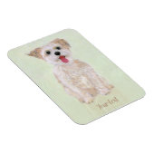 Morkie Dog Flexible Magnet Magneet (Rechterzijde)