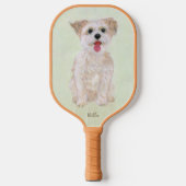Morkie Dog Pickleball Paddle (Voorkant)