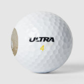 Morkie-hond golfballen (Logo)