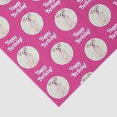 Morkie Hond Roze Vloeipapier Tissuepapier (Detail)