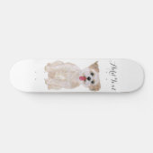 Morkie Honden Skateboards (Horizontaal)