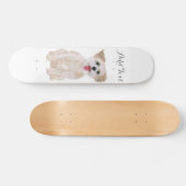 Morkie Honden Skateboards (Horizontaal)