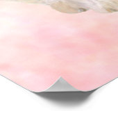 Morkie hondenprint met kleurrijke achtergrond poster (Hoek)