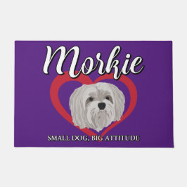 Morkie - Kleine Hond, Grote Attitude - 3 Deurmat