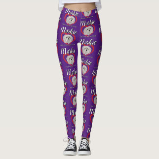 Morkie - Kleine Hond, Grote Attitude - 3 Leggings