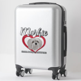 Morkie - Kleine Hond, Grote Attitude - 3 Sticker