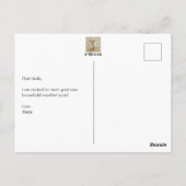 Morkie Liefde Briefkaart (Achterkant)