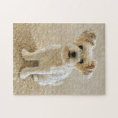 Morkie Liefde Legpuzzel (Horizontaal)