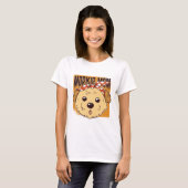 Morkie Mam Design T-shirt (Voorkant volledig)