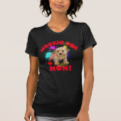 Morkie mam Hondenliefhebber beste hond mam ooit T-shirt (Voorkant)