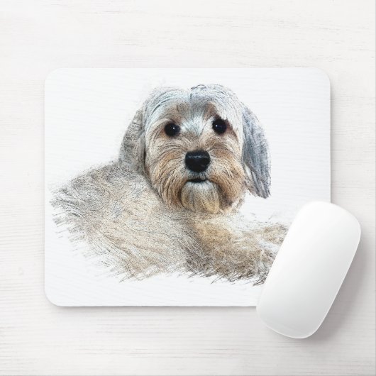 Morkie Mousepad Muismat (Met muis)