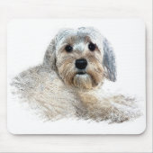Morkie Mousepad Muismat (Voorkant)