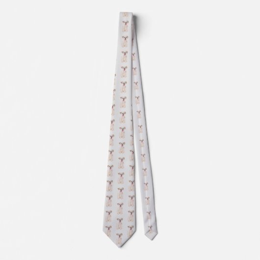 Morkie Necktie Stropdas (Voorkant)