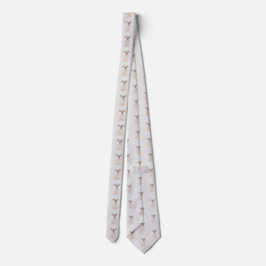 Morkie Necktie Stropdas (Achterkant)