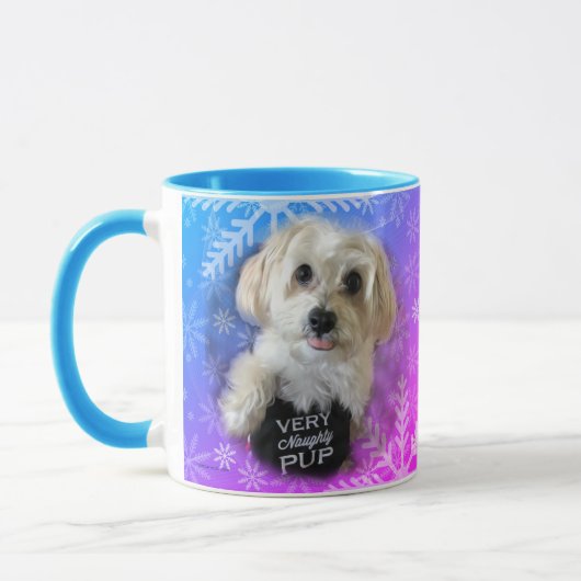 Morkie Puppy Dog Funny Coffee Mok (Links)