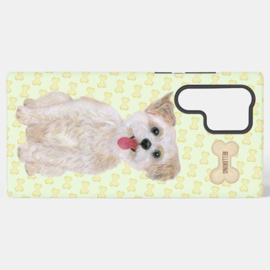 Morkie Samsung Galaxy Hoesje (Achterkant horizontaal)