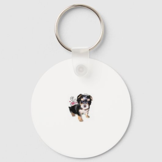 Morkie Sleutelhanger (Voorkant)
