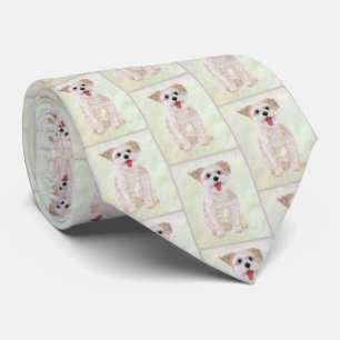 Morkie Tiled Necktie Stropdas