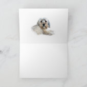 Morkie-Wenskaart Kaart (Binnen)