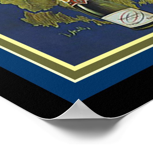  Morlant Champagne AD 12 x 16 Poster (Hoek)