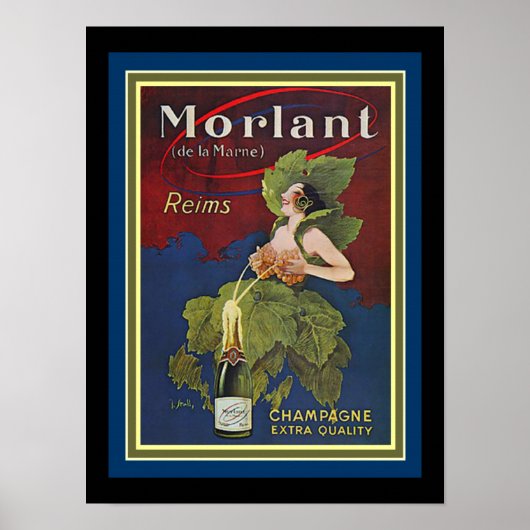  Morlant Champagne AD 12 x 16 Poster (Voorkant)