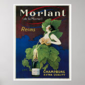 Morlant Champagne Advertisment Poster (Voorkant)