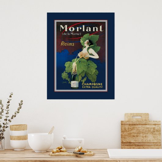 Morlant Champagne Advertisment Poster (Keuken)