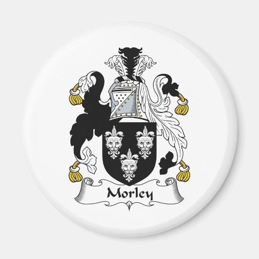 Morley Family Crest Magneet (Voorkant)