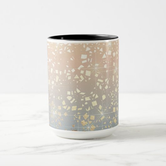  mormat 1920 Glam Gold Star Foil Sparkle Mok (Midden)