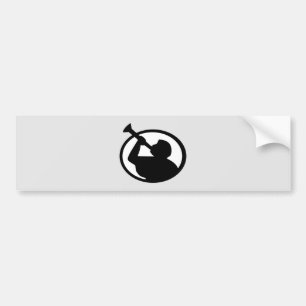 Mormon Angel Mormoni (symbool van het mormonisme) Bumpersticker