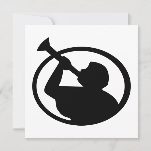 Mormon Angel Mormoni (symbool van het mormonisme) Kaart (Voorkant)