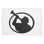 Mormon Angel Mormoni (symbool van het mormonisme) Kussensloop (Voorkant-Links)