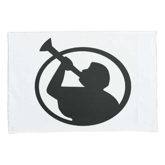 Mormon Angel Mormoni (symbool van het mormonisme) Kussensloop (Voorkant-Rechts)