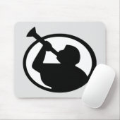 Mormon Angel Mormoni (symbool van het mormonisme) Muismat (Met muis)